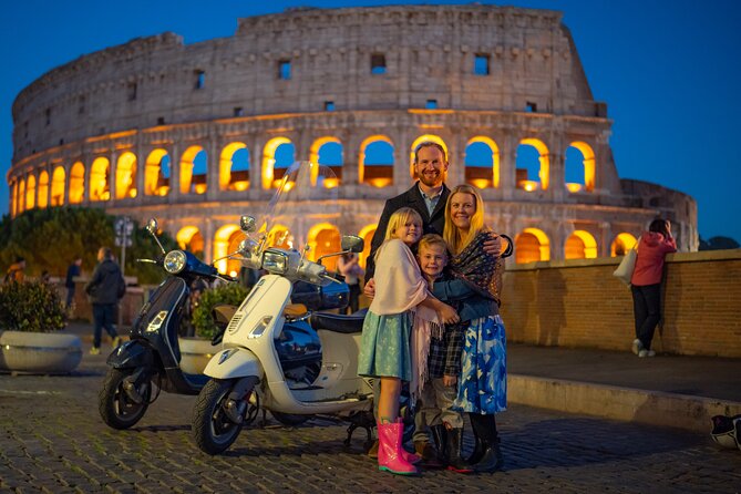 Rome Vespa tour with Pro Photographer - Starting near Via Cavour and reaching the Colosseum