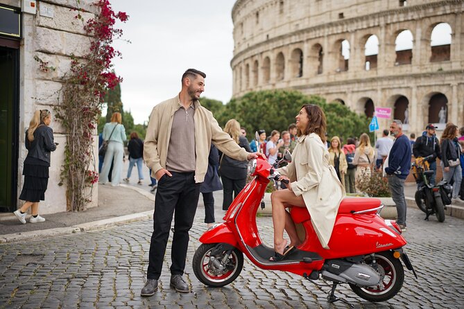 Rome: Vespa Tour with Professional Photoshoot - A Vespa ride built around photographs