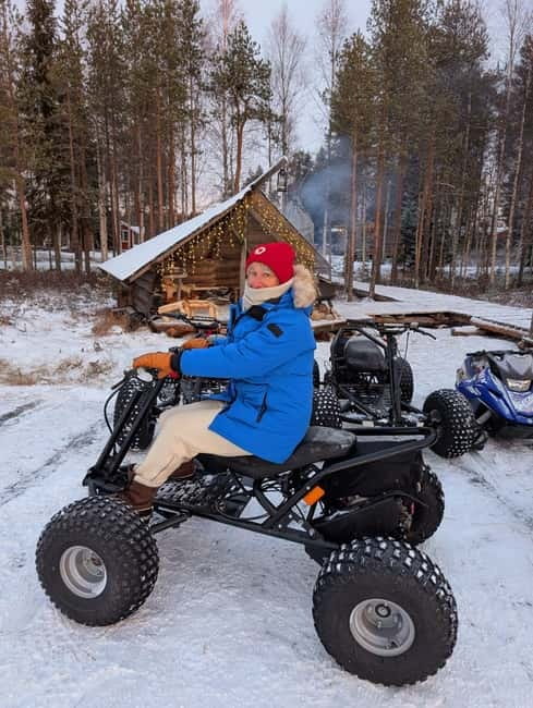 Rovaniemi: Santa Village Tour+Lunch In Glass Igloo+Scooters - How the private format changes the day