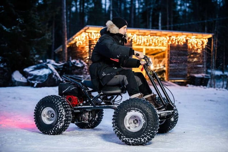 Rovaniemi: Santa Village Tour+Lunch In Glass Igloo+Scooters - Starting in Rovaniemi and getting your bearings