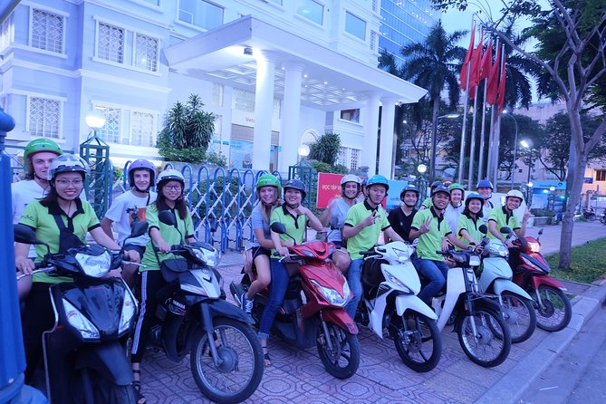 Saigon After Dark and Street Food by Motorbike and Scooter - Your first tastes: noodles, sugarcane juice, and betel leaf beef