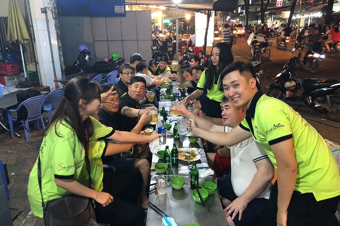 Saigon Afternoon Unseen Street Food Adventure by motorbike or scooter - Chinatown, Thien Hau Temple, and market streets