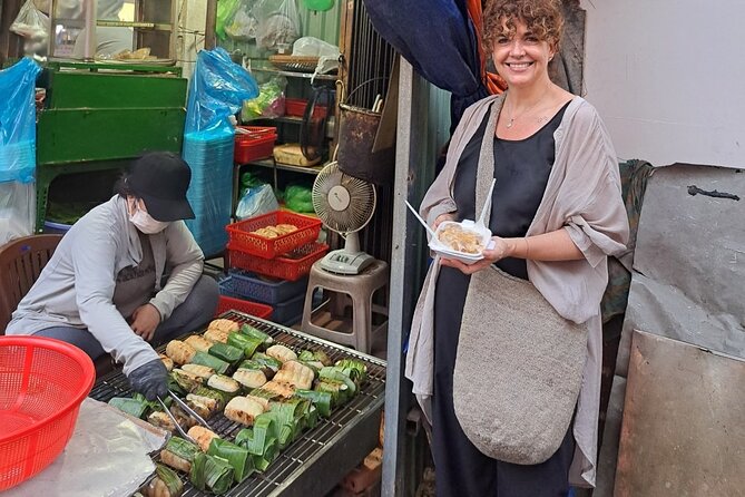Saigon Food Tour by Scooter with Eleven Tastings - District 5 and the bánh mì stop