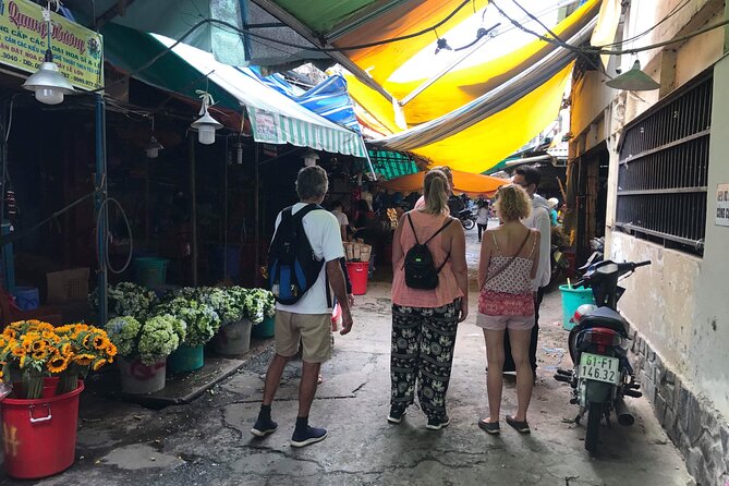 Saigon Morning And Afternoon Adventure Street Food Tour by Vespa - Thich Quang Duc Statue and the first bowl of noodles