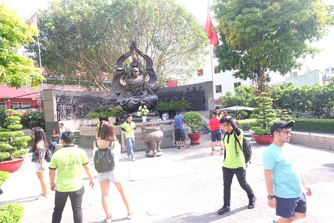 Saigon Morning Excursion by Scooter - Chinatown, medicine shops, and Thien Hau Temple