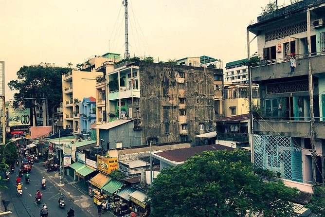 Saigon Vegetarian Tour by Motorbike and Scooter - Ho Thi Ky Flower Market before the crowds fade