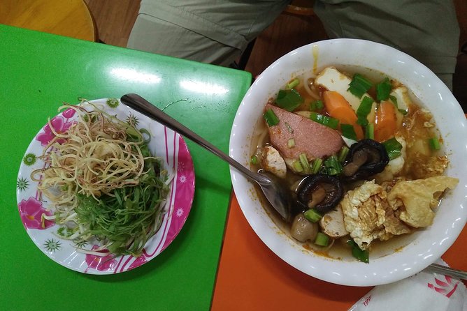 Saigon Vegetarian Tour by Motorbike and Scooter - District 4 and the smallest district in Saigon