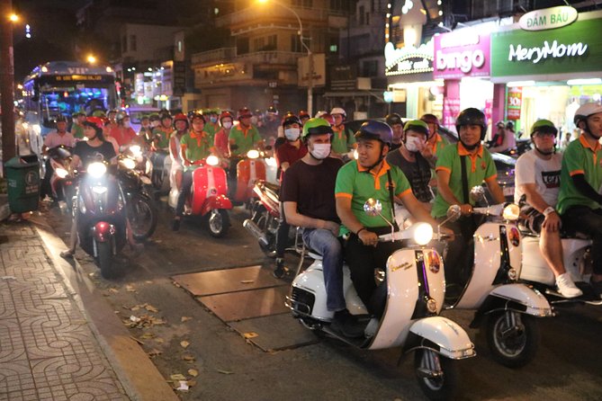 Saigon Vespa By Night Street Food Tour 4,5 Hours - The music bar finale