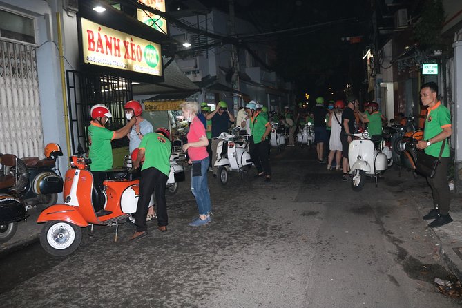 Saigon Vespa By Night Street Food Tour 4,5 Hours - Safety, comfort, and the Vespa ride
