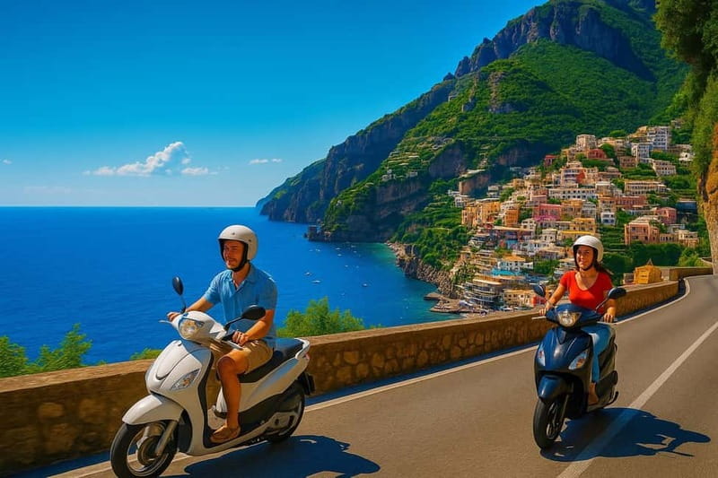 Salerno: Scooter Rental to travel the Amalfi Coast - Vietri sul Mare: ceramics and an easy first stop