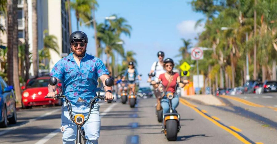 San Diego: Downtown and Gaslamp Loop Scooter Tour - Starting at 3918 Mason Street