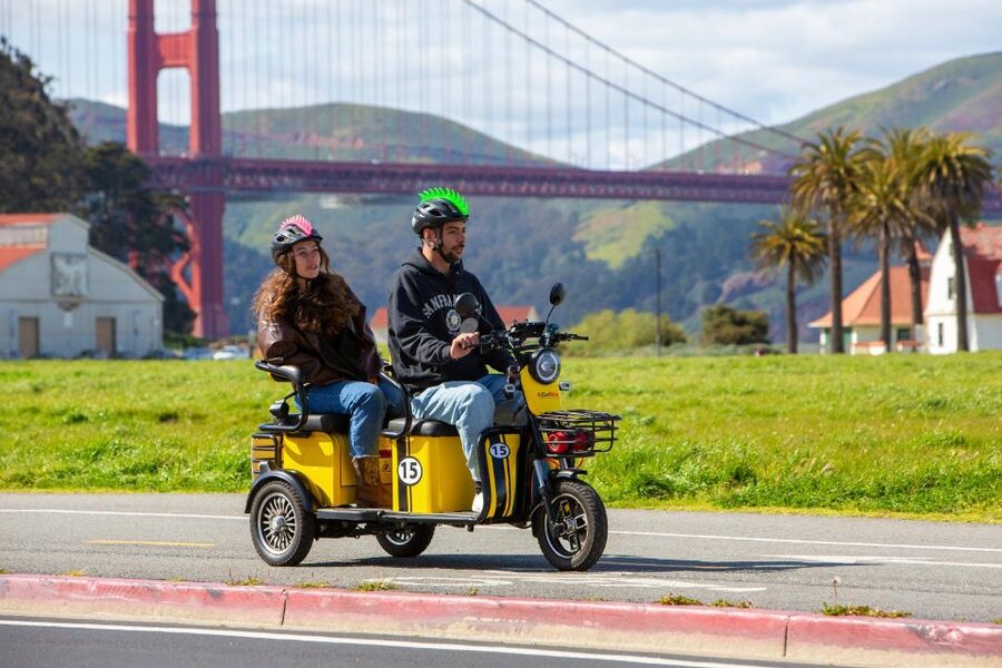 San Francisco: Electric Scooter Rental with GPS Storytelling - How the GPS storytelling works