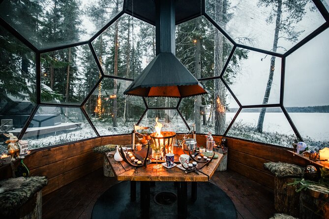 Santa Village Tour+Lapland Cuisine In Glass Igloo+Snow Scooters - Rovaniemi highlights in a short 30-minute stop