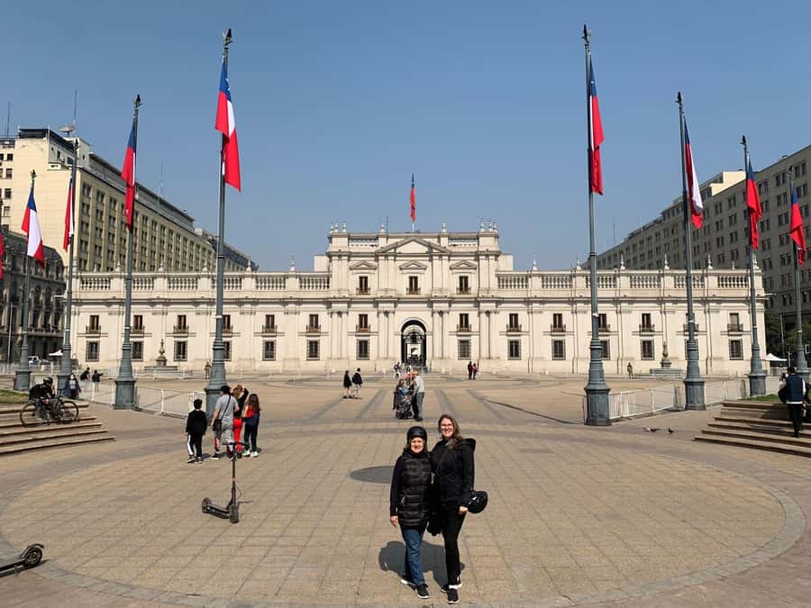 Santiago: Electric Scooter City Tour with Lunch - La Moneda and the Alameda