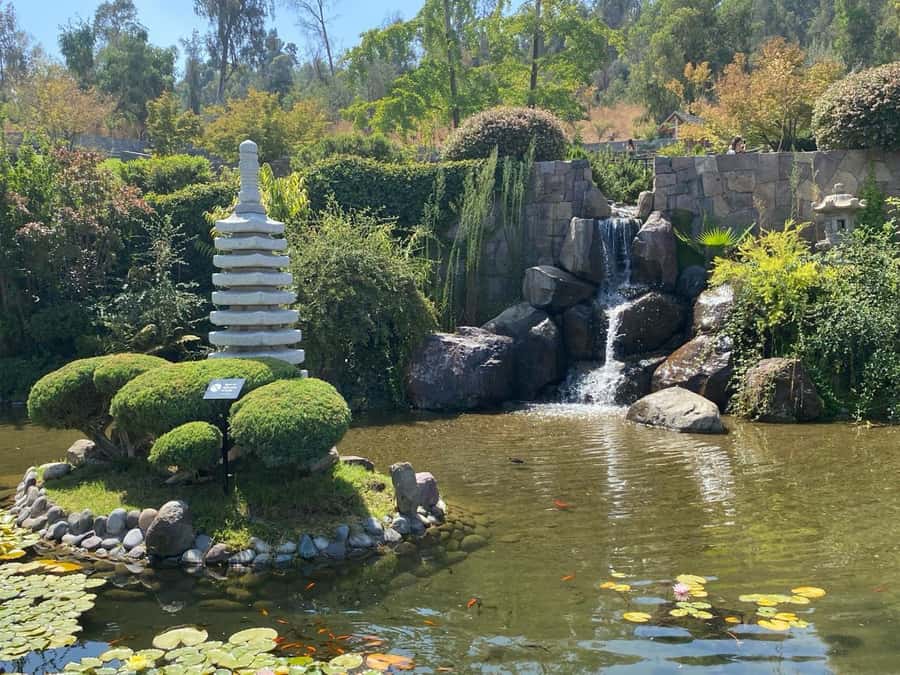 Santiago sunset tour on an electric scooter. City and nature - Japanese Garden and the shift back to city life