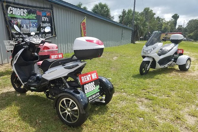 Savannah Scooter and Trike Rental with Helmet - Picking up at 2007 Alaska Street