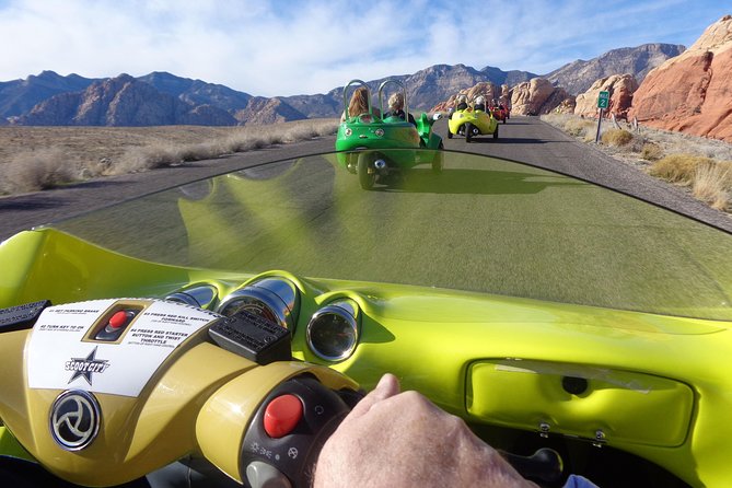 Scooter Car Tour of Red Rock Canyon with Transport from Las Vegas - The visitor center and the story of the desert
