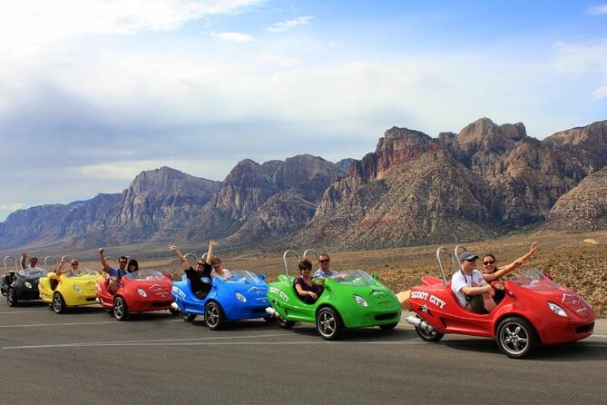 Scooter Car Tour of Red Rock Canyon with Transport from Las Vegas - Hotel pickup and the ride out of Las Vegas