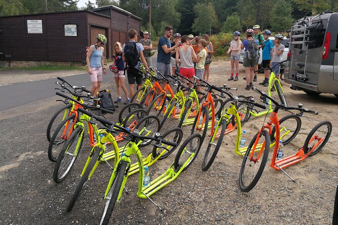 Scooter downhill tour from Děčínský Sněžník - Who will enjoy this most
