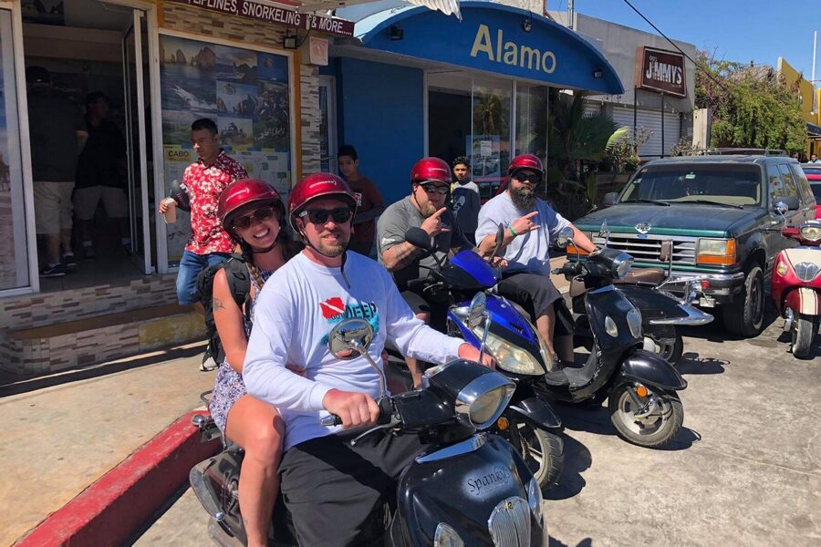 Scooter rental excursions - Starting at Spanky’s in downtown Cabo