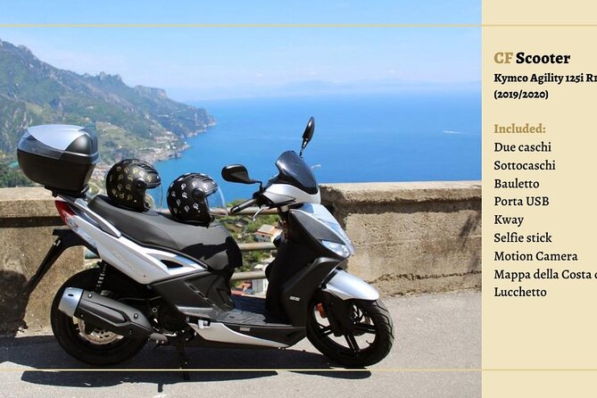 Scooter rental on the Amalfi Coast - Starting in Ravello at 10:00 am