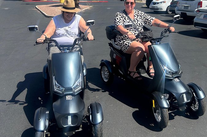 Scooter Tour of the Las Vegas Strip - Caesars Palace and Park MGM