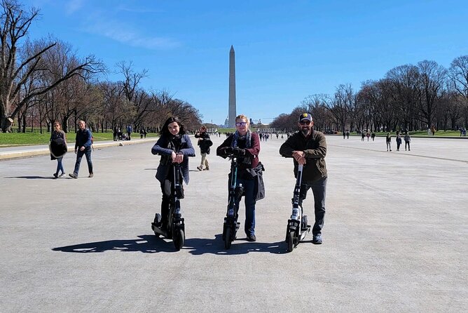 Scooter Tour — Washington DC's Monuments and Memorials - The Smithsonian stretch and the Washington Monument