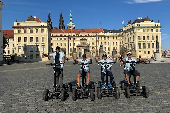Scooter tours to Prague Castle and views. - Key points at a glance