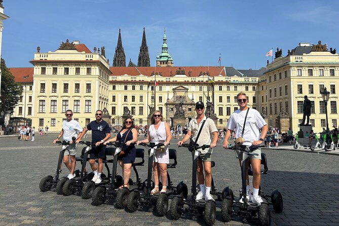 Scooter tours to Prague Castle and views. - Letná Park and the Metronome