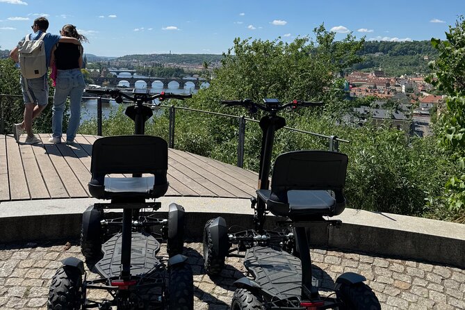 Scooter tours to Prague Castle and views. - Prague Castle without an interior visit
