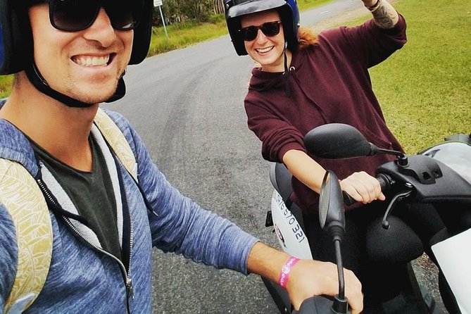 Scooter Wildlife & Sunset Tour - Riding toward Agnes Water and 1770