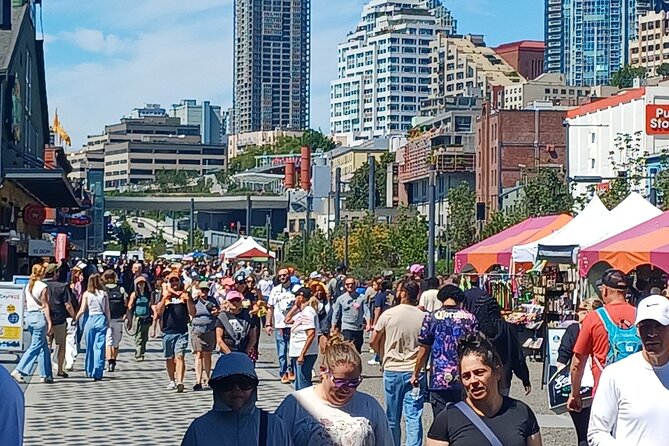 Seattle Waterfront Electric Scooter Tour with Great Wheel - Pier 91 and the working port