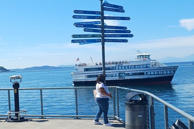 Seattle Waterfront Electric Scooter Tour with Great Wheel - Habitat Beach, ferries, and Seattle’s maritime past