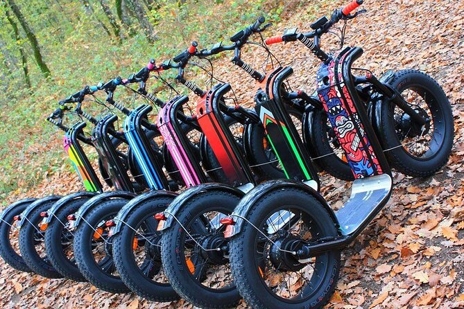 Seignosse electric scooter excursion - Lake Hossegor and the golf course route