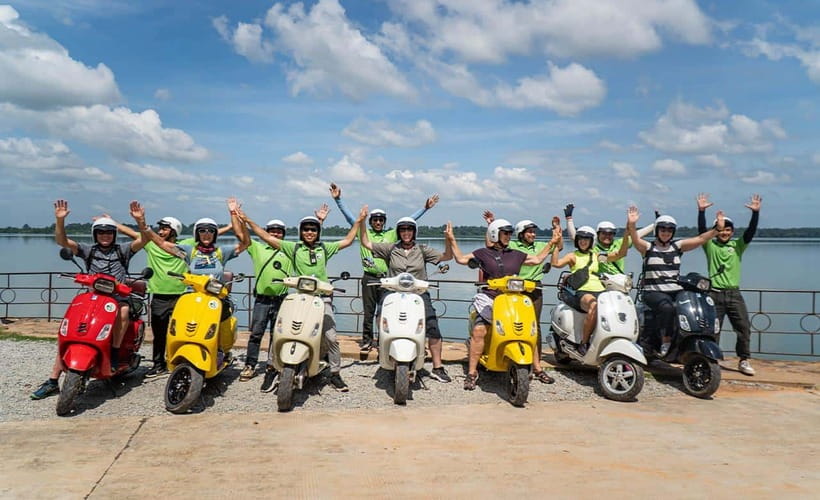 Siem Reap: Countryside Vespa Tour / Tuk Tuk Available - Safety, comfort, and the Vespa ride