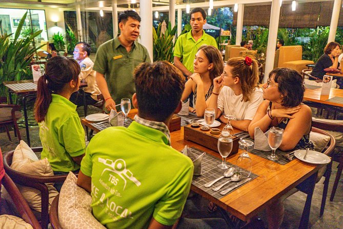 Siem Reap Evening Foodie Vespa Tour / Tuk Tuk Available - Road 60 and the boldest food of the evening