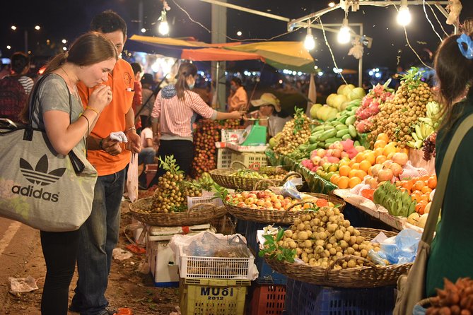 Siem Reap Food Tour by Vespa - Khmer food near Pub Street