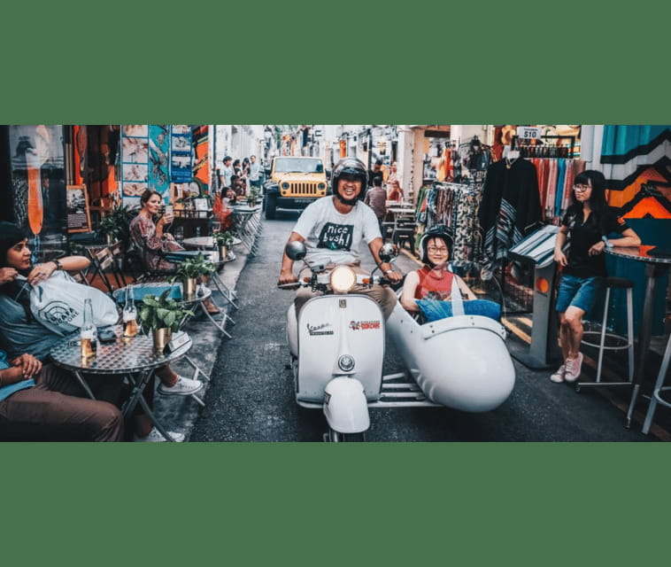 Singapore: Kampong Glam & Civic District Vespa Sidecar Ride - Why a Vespa is a smart way to see Kampong Glam