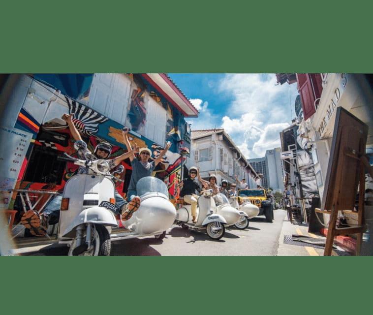 Singapore: Kampong Glam & Civic District Vespa Sidecar Ride - From Kampong Glam to the Civic District