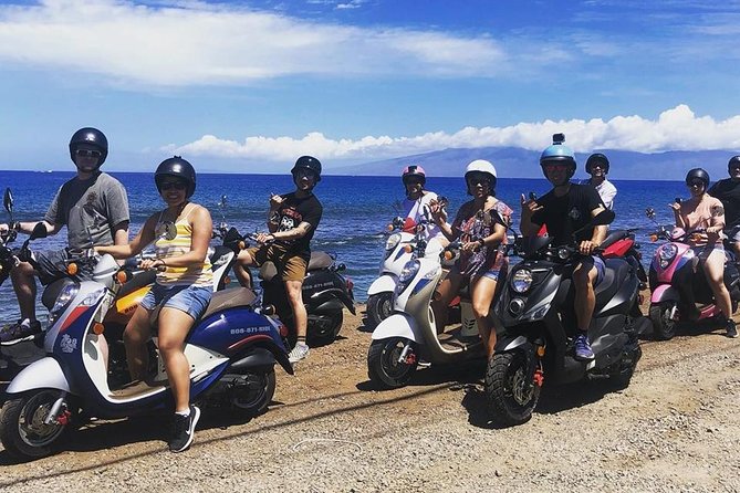 Single Passenger Moped/Scooter - 18+ NO Motorcycle License Needed - Picking up the moped in Lahaina