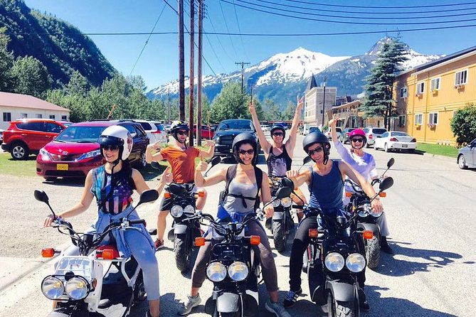 Skagway Scooter Gold Rush Adventure - Lower Reid Falls, one of the tour’s best rewards