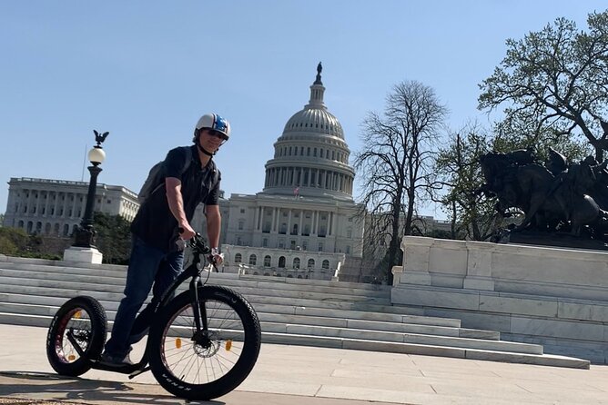 Small Group 5-Hour DC Tour via Electric Scooter for Ages 16+ - Capitol Hill and the White House set the stage