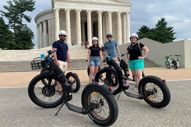 Small Group 5-Hour DC Tour via Electric Scooter for Ages 16+ - The Washington Monument closes the circuit