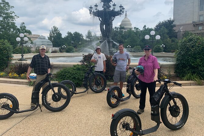 Small Group 5-Hour DC Tour via Electric Scooter for Ages 16+ - Eisenhower and Jefferson offer two different kinds of memorial