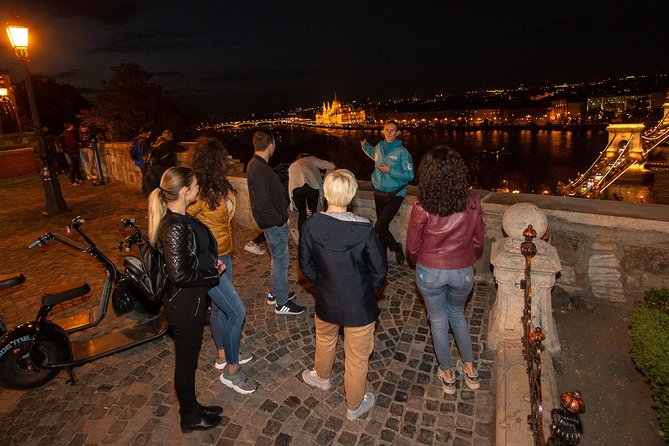 Small-Group Night Tour in Budapest on MonsteRoller e-Scooters - Riding from Pest into Buda after dark