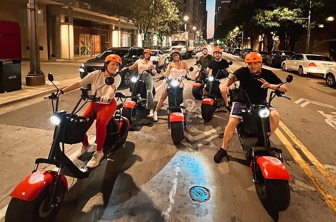 Smart Tour: Dallas JFK Assassination & History Scooter Tour - Klyde Warren Park: a city park built over a freeway