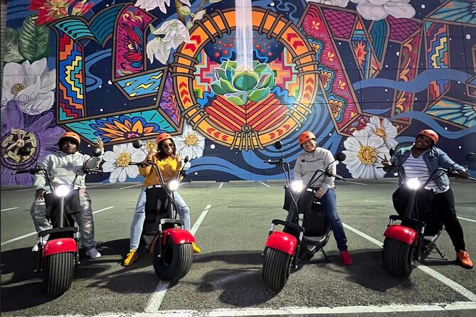 Smart Tour: Downtown Dallas Fat-Tire Scooter Tour - Klyde Warren Park starts the route with open space