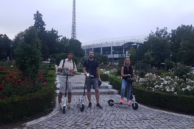 Sofia on an Electric Scooter - Guided Tour - One hour through Borisova Gradina