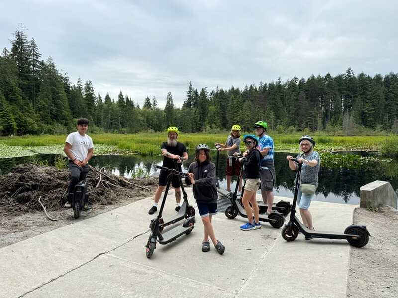 Stanley Park EUC & E-scooters loop tour - Why the electric vehicles change the outing