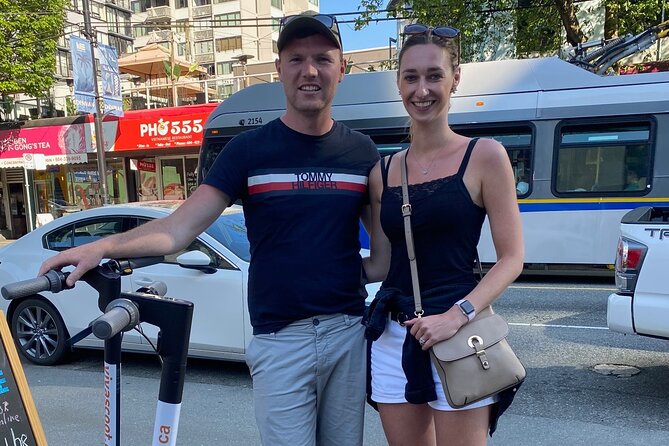 Stanley Park Seawall E-scooter Rental with Self Guided map - Key points to know before you book